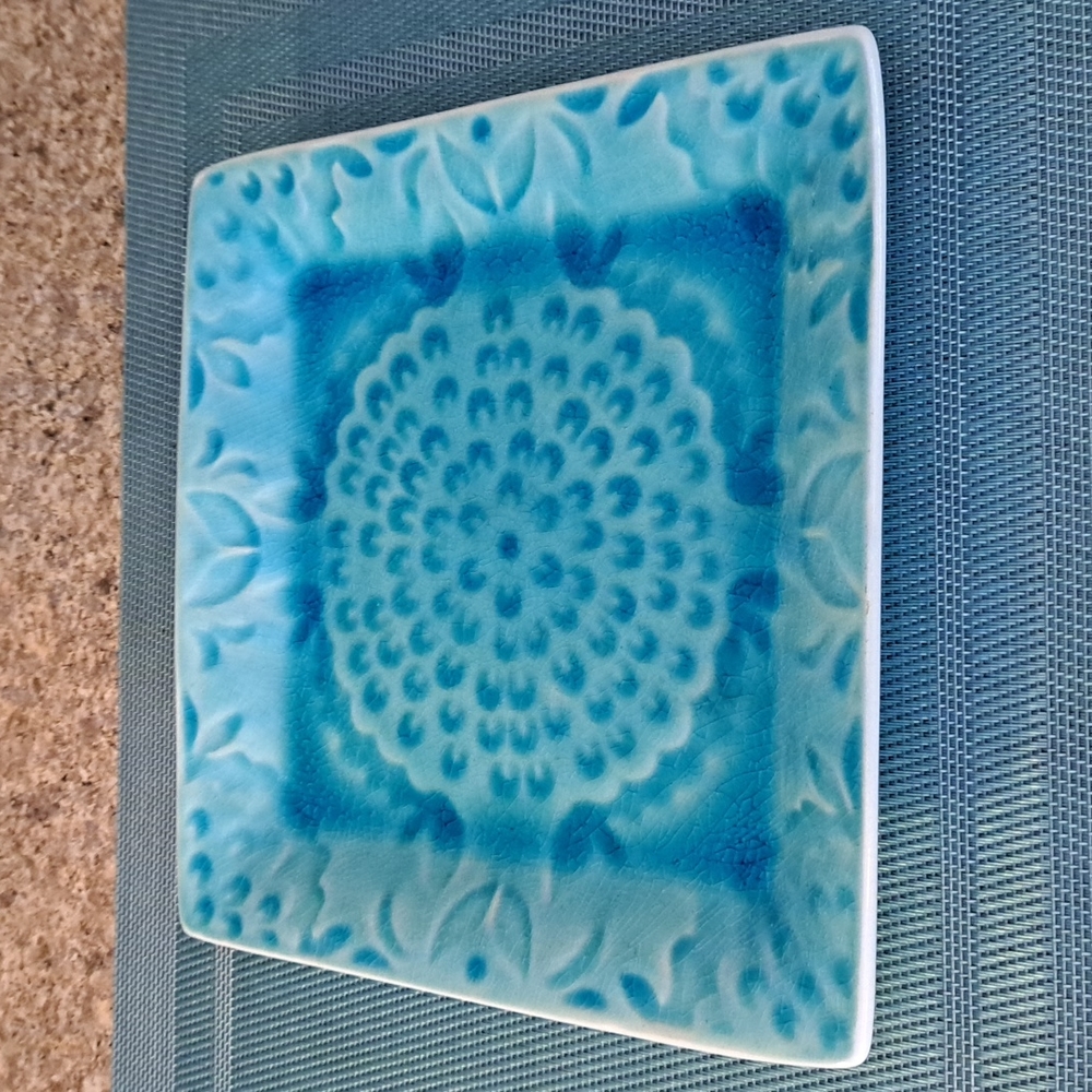 ROSCHER POMEGRANATE DESIGN SALAD PLATE